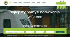 Desktop Screenshot of camping-gdansk.pl